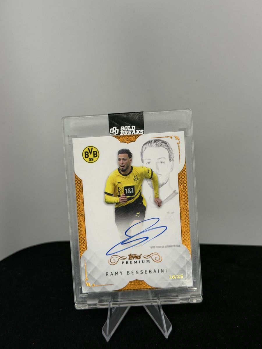 Topps Carte collezionabili: Topps Premium Ramy Bensebaini Autograph /25 Dortmund BVB – Nuovo (secondo la descrizione) da Romanshorn venduto da Paydaycards