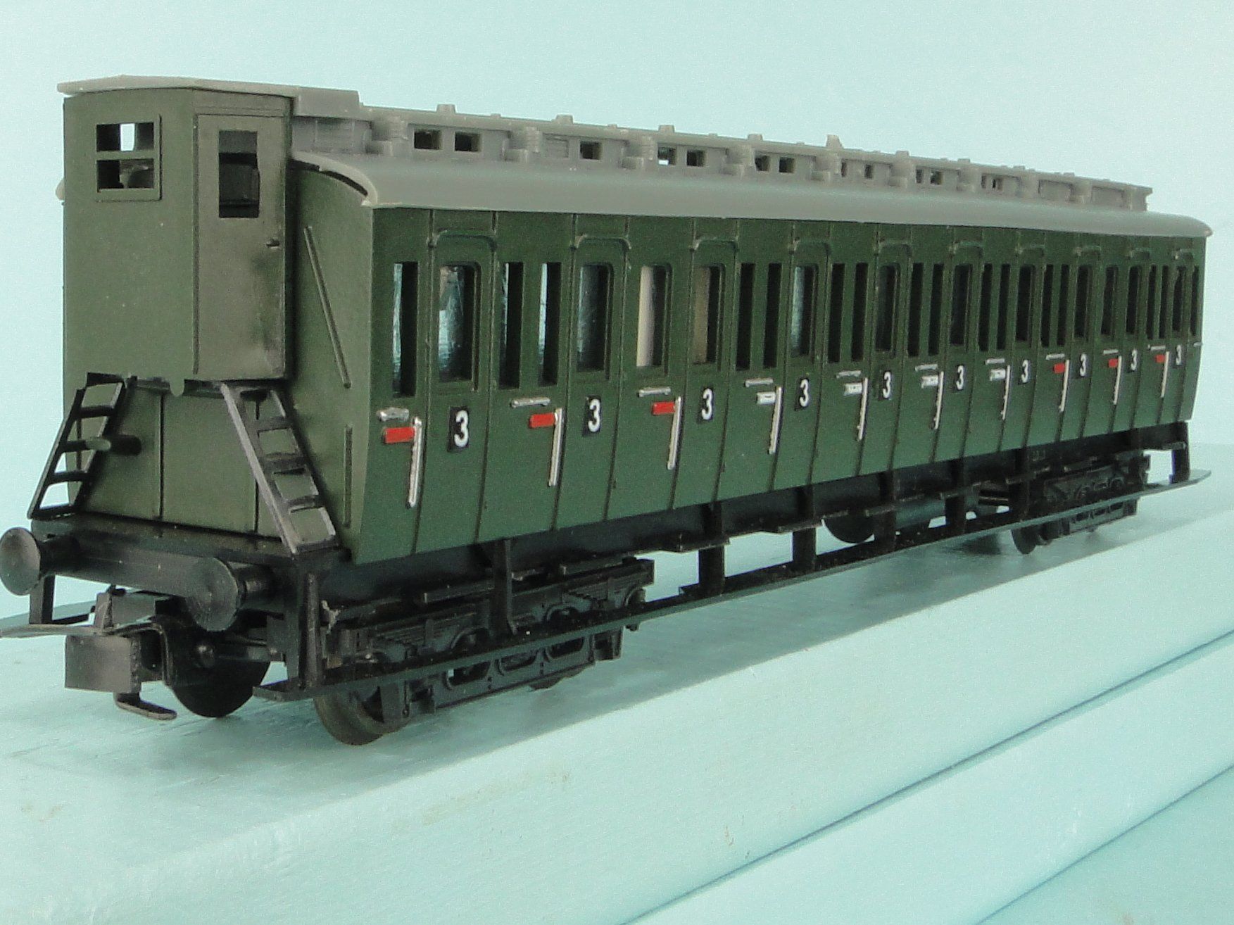 Liliput Modellini di ferrovie: Liliput 290 00 Oldtimer Wagen 3 Klasse – Usato da Bülach venduto da cann11 6