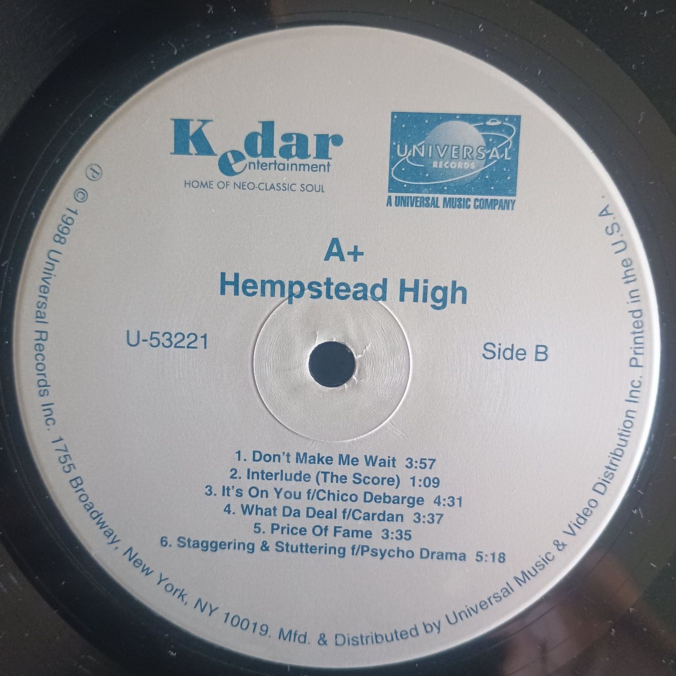 Dischi in vinile: A+ ‎– Hempstead High LP US-1999 1st PRESS VG(+)/VG+ – Usato da münchenstein venduto da karl_heinz_krasser 2
