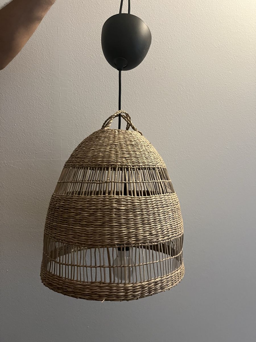 Ikea Paralumi: Ikea TORARED Rattanlampe – Usato da Zürich venduto da tim_d29k
