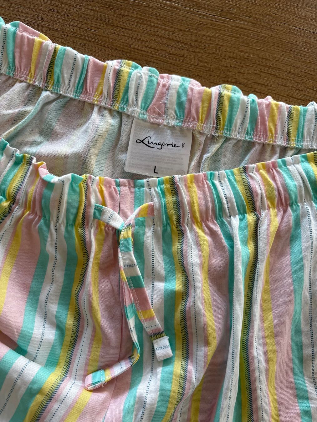 C&A Negligees & Pigiami: C&A Shorty Gr. L Bunt gestreift Neu – Usato da Münchwilen TG venduto da DieVierVilas 1