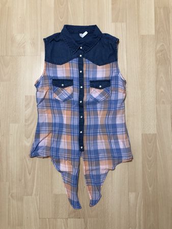 Ärmellose Bluse Gr.XS