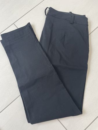 Schwarze Damenhose Gr XL