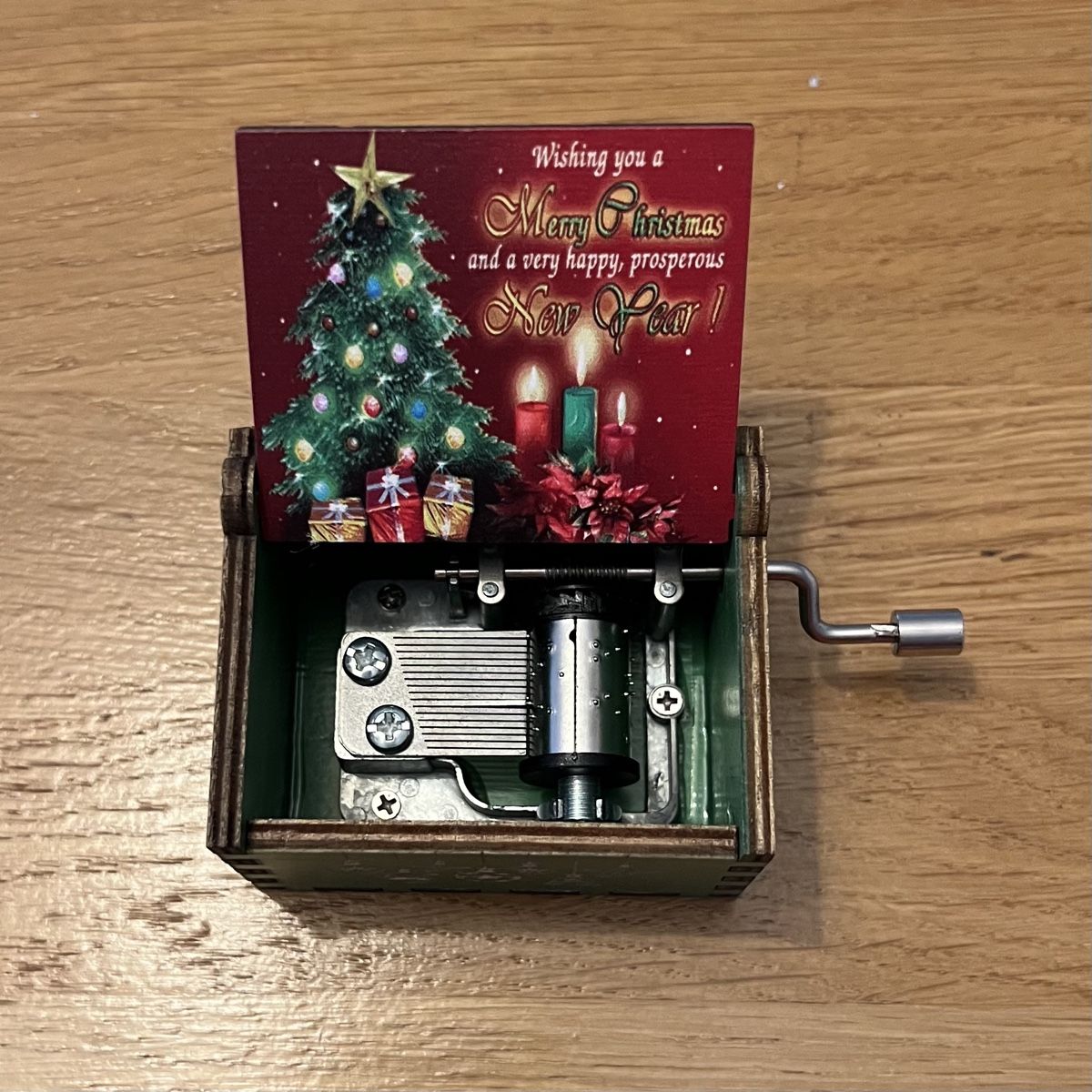 Boîte à Musique Rétro Phonographe Mini – Mélodie « Pour Élise » – Cadeau Mignon Anniversaire, Noël, Famille & Amis