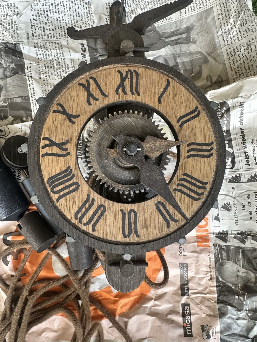 Montres: Engadiner Holzräderuhr – D'occasion à ostermundigen par sle_5dfv 3