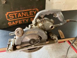 STANLEY SAFETY SAW Handkreissäge Metallkoffer antik
