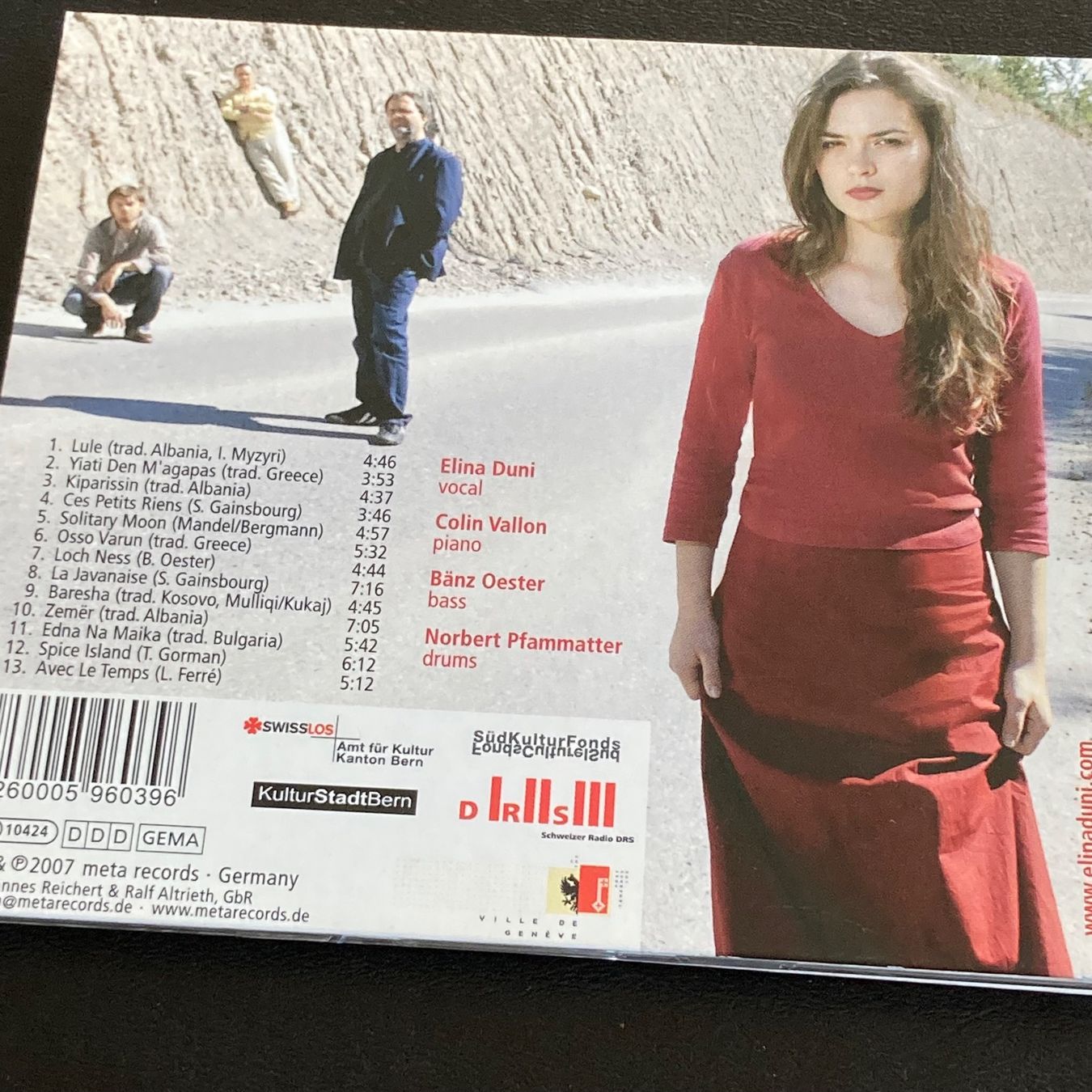 CD: Elina Duni - Baresha | Folk Jazz – Usato da Bern venduto da Ntsamina 1