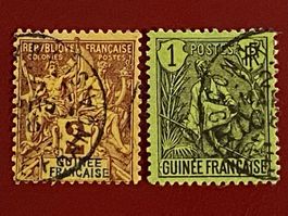 Timbres - Guinée française