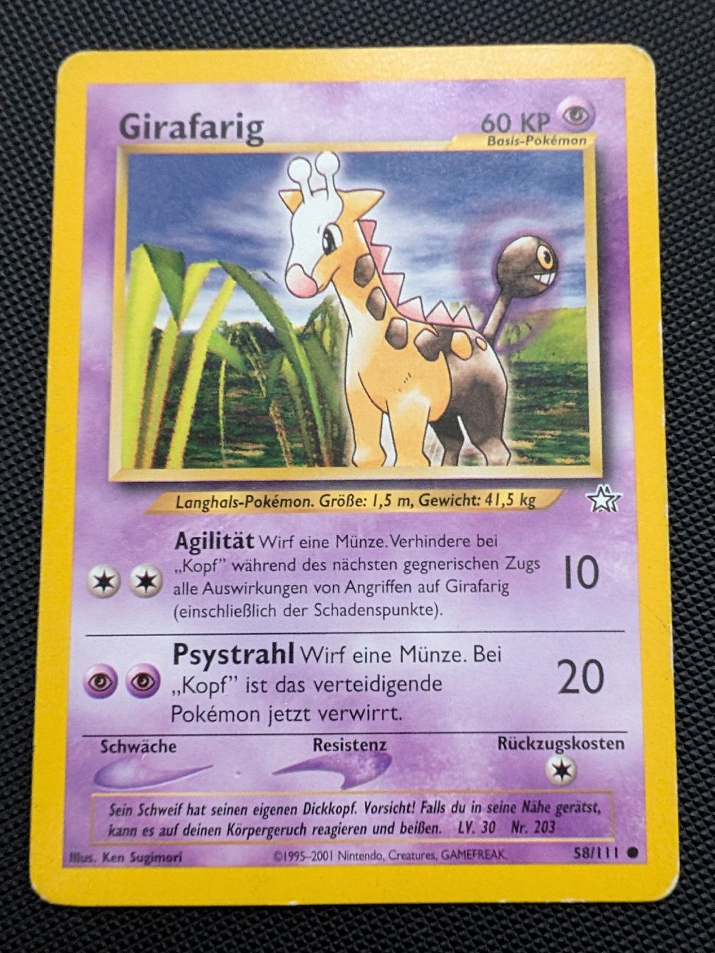 Pokémon Carte collezionabili: Girafarig  – Usato da Märstetten venduto da eri_9lt8