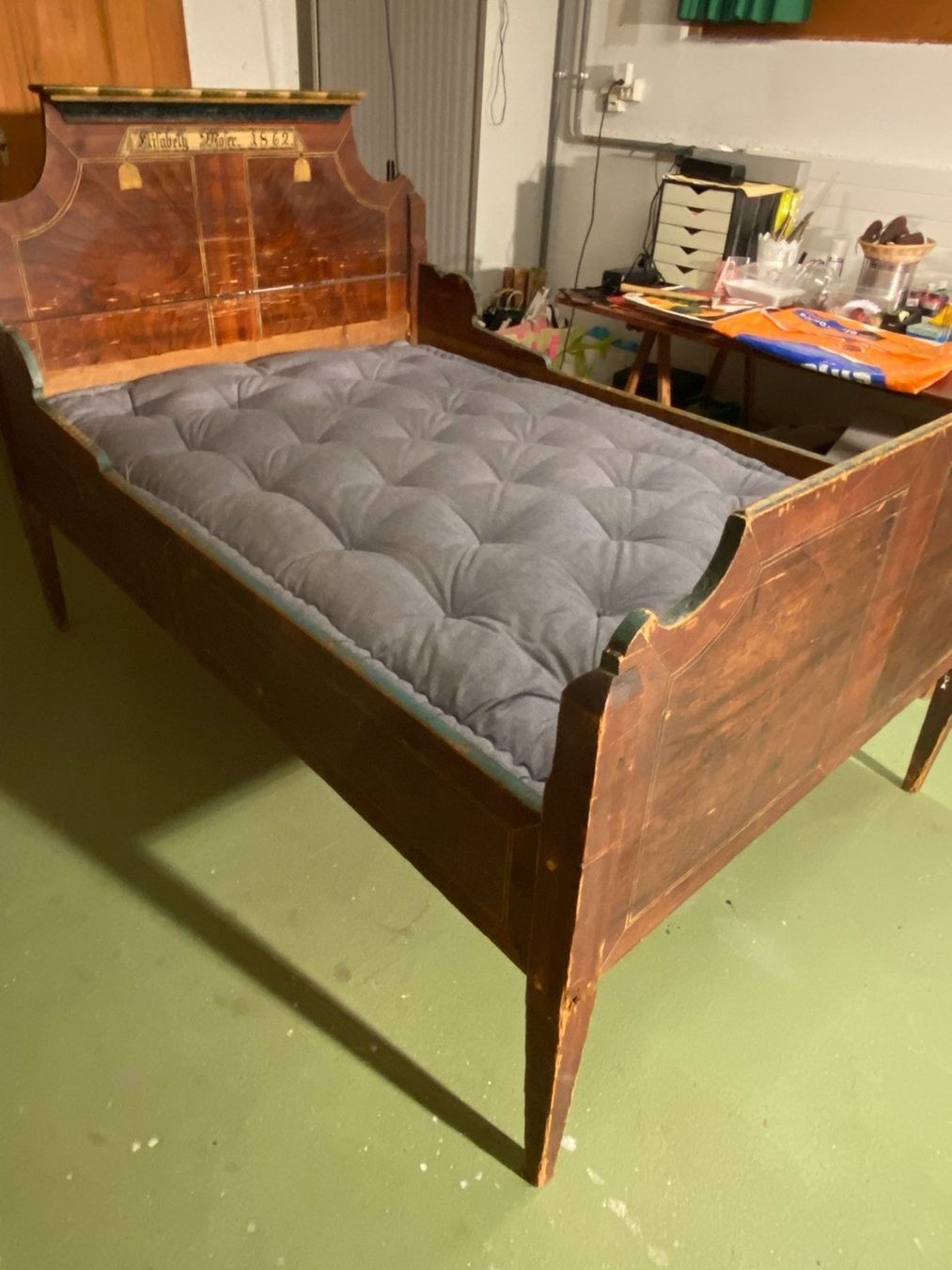 Betten: Antikes Bett E. Moser 1862 – Gebraucht aus Ellikon an der Thur von Schnyvo 5