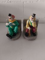 Vintage Buchstützen, Clowns, Sammlerstück, Rarität🤡! (49)