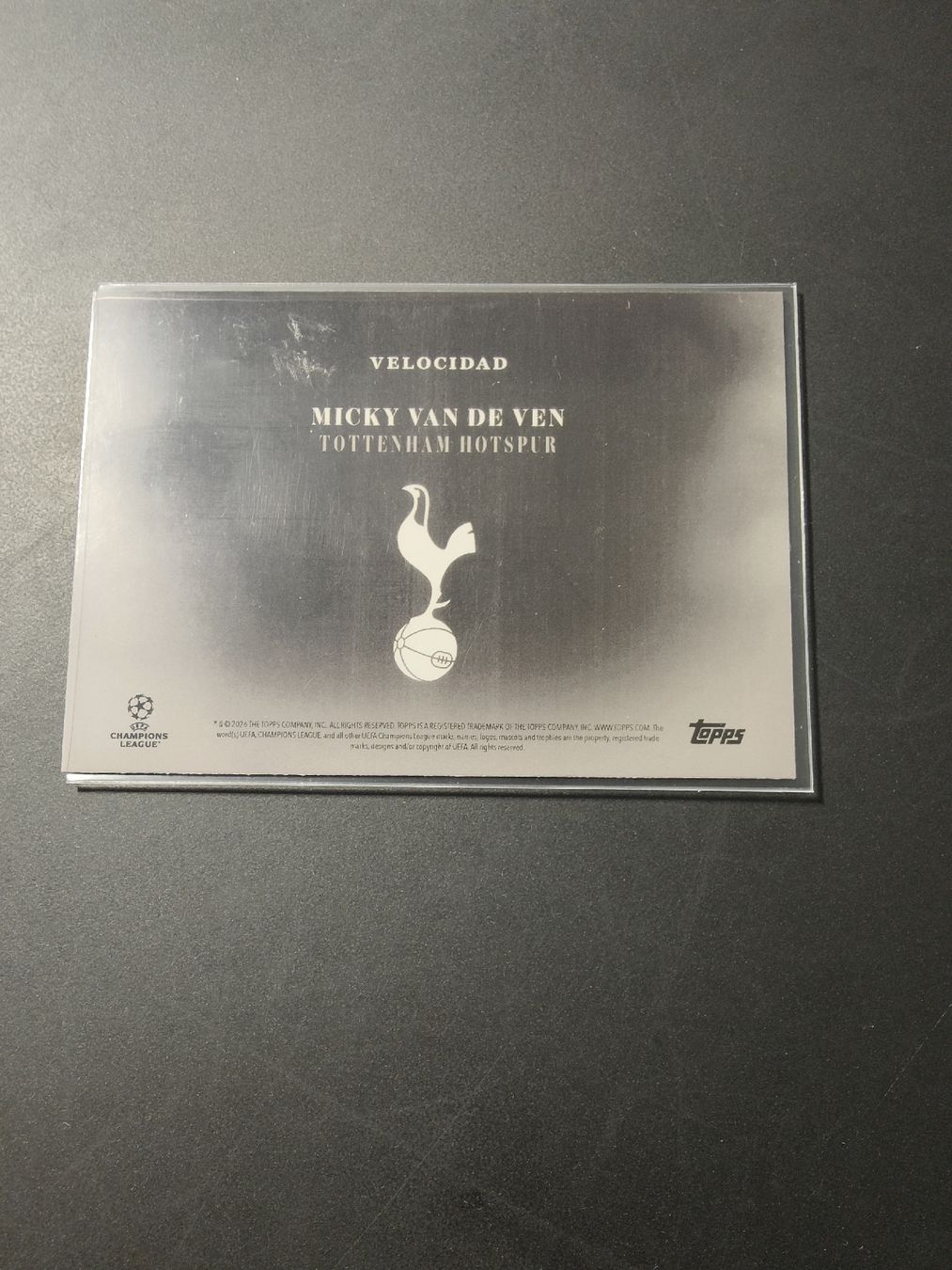 Topps Carte collezionabili: Micky van der Ven Topps Simplicidad Velocidsd Tottenham – Nuovo (secondo la descrizione) da Wangen SZ venduto da Sasch3 1