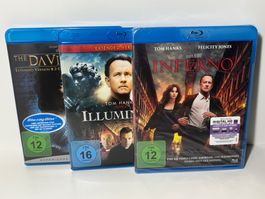 The Da Vinci Code - Illuminati - Inferno Blu Ray
