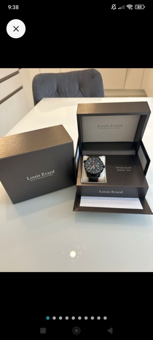 Louis Erard Orologi: Louis Erard chronographe automatique  – Usato da Martigny venduto da mos_st5f