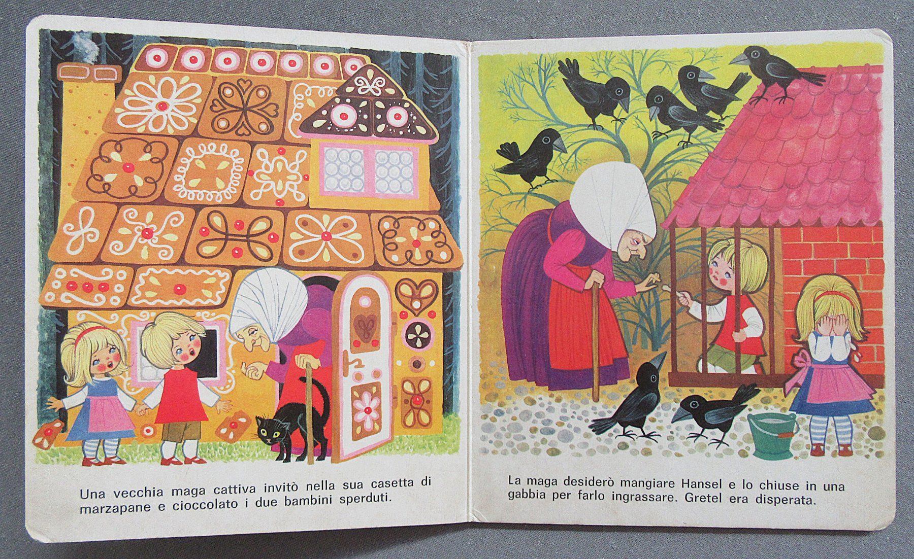 Libri: Hansel e Gretel - kleines Büchlein in italienisch – Usato da Auenstein venduto da Padabimbim 2