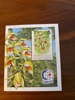 Briefmarke Salomonen Orchidee Singapore 95 ER 👍 neuwertig