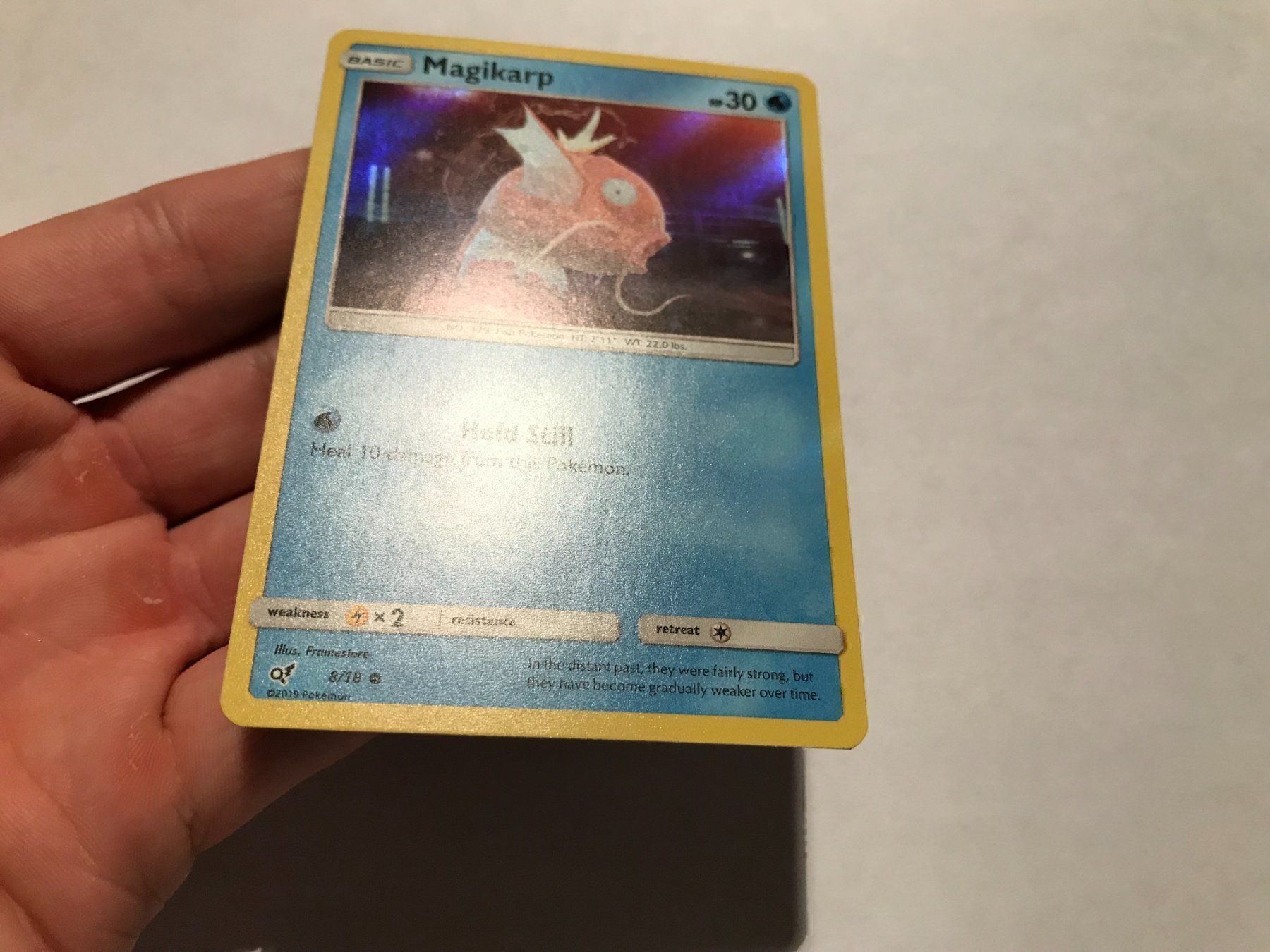 Pokémon Carte collezionabili: Magikarp holo Detective Pikachu – Nuovo (secondo la descrizione) da Hagendorn venduto da Pokecollectorch 2