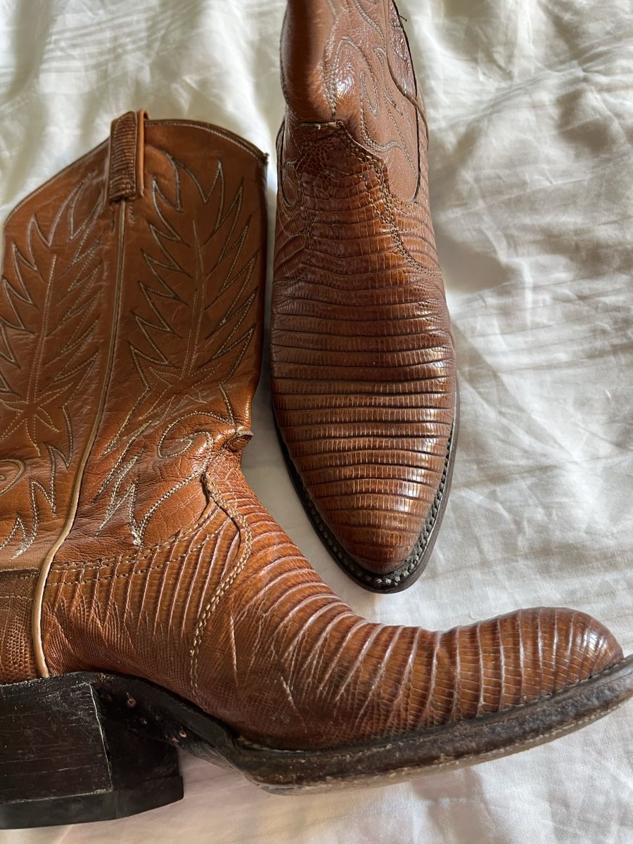 Damenschuhe: Bottes de Cowboy authentiques, Taille 36/2 – Neu (gemäss Beschreibung) aus Crans VS von Vera3014 2
