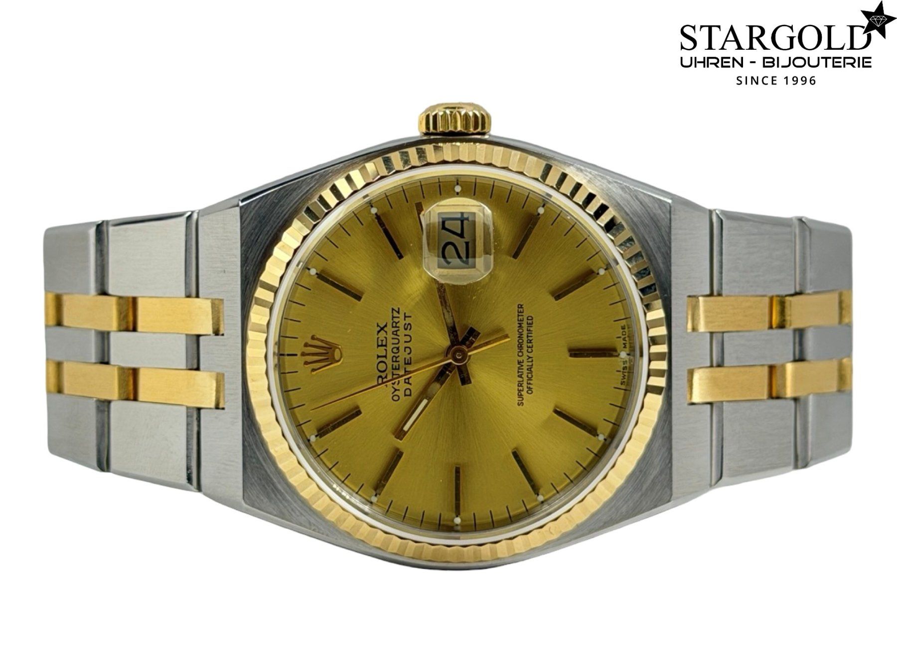 Rolex Uhren: Rolex Datejust Oysterquartz - 17013 – Gebraucht aus Zürich von Stargold-Uhren 4