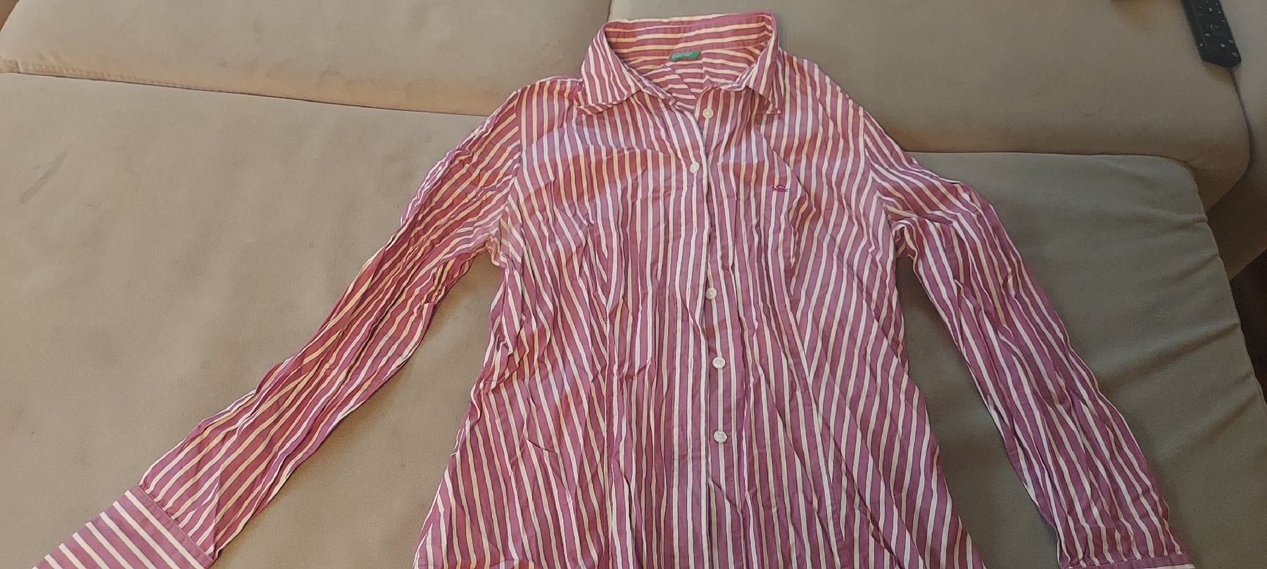Benetton Camicette: Benetton Bluse, gestreift, Grösse M – Usato da Liestal venduto da swary007