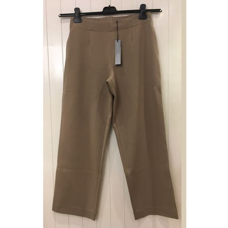 GWhite Hose Punto Milano Jersey praline braun Gr 36 neu
