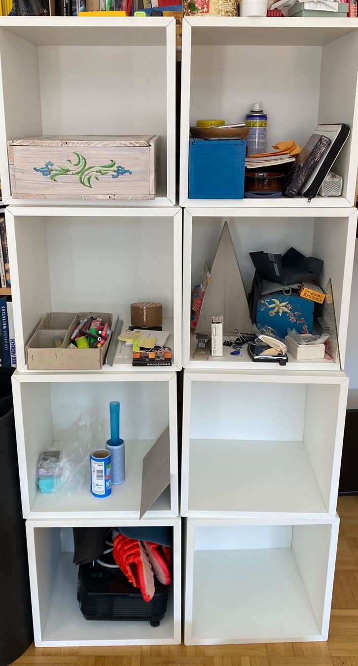 Ikea Scaffali: Ikea Eket Kastenelemente weiss – Usato da Zürich venduto da cookiemonster2222