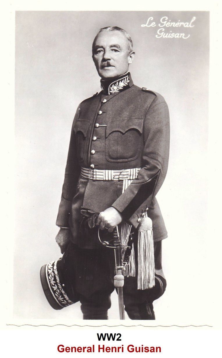 Cartoline postali: WW2 General Henri Guisan – Usato da Flamatt venduto da samowarow