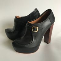 Baltarini, Designer Plateau Stiefeletten aus Leder, Gr.37