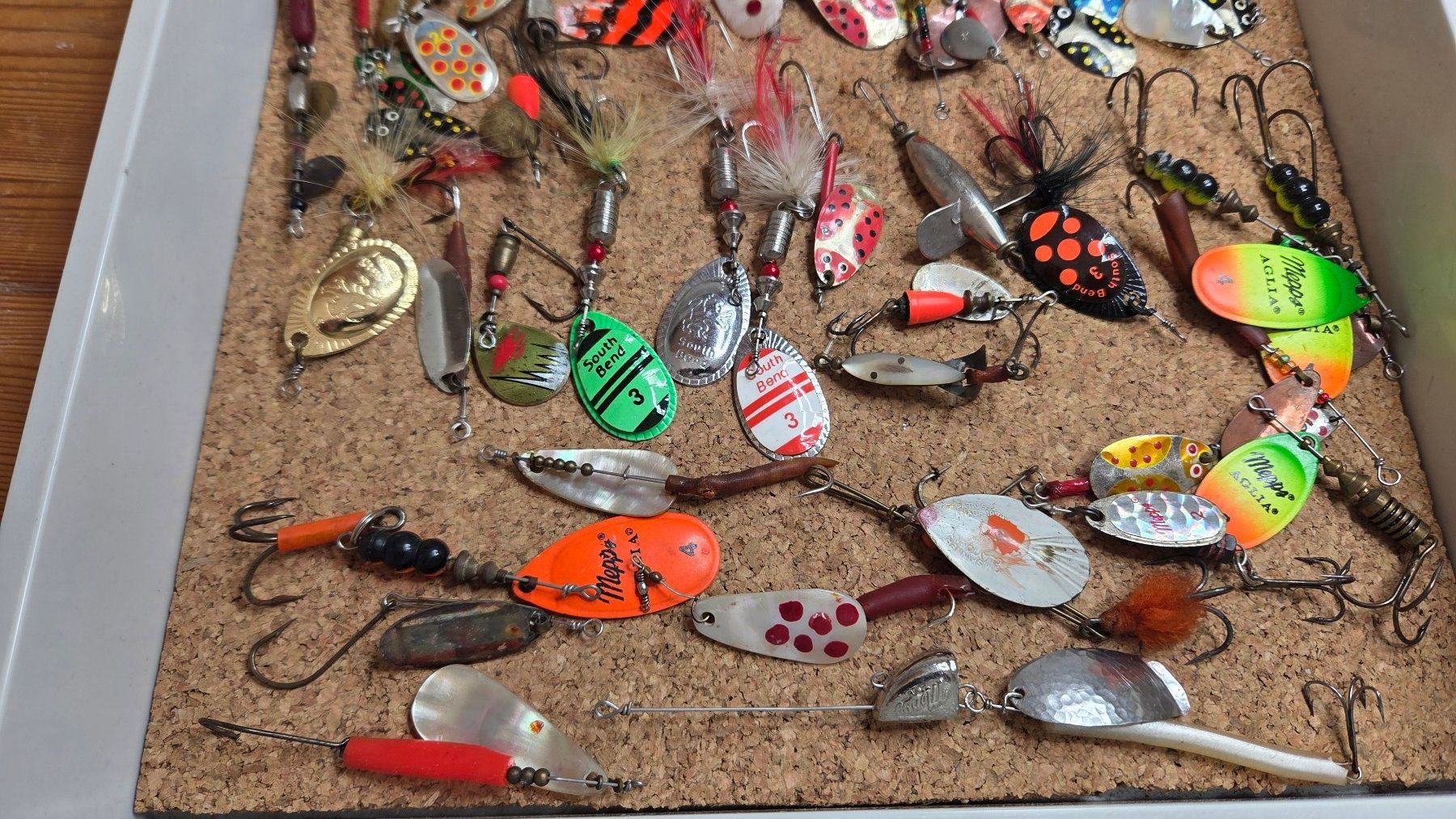 Cucchiai: Sammlung von an die100 Blinker/Löffel – Usato da Stein am Rhein venduto da JoXone 1