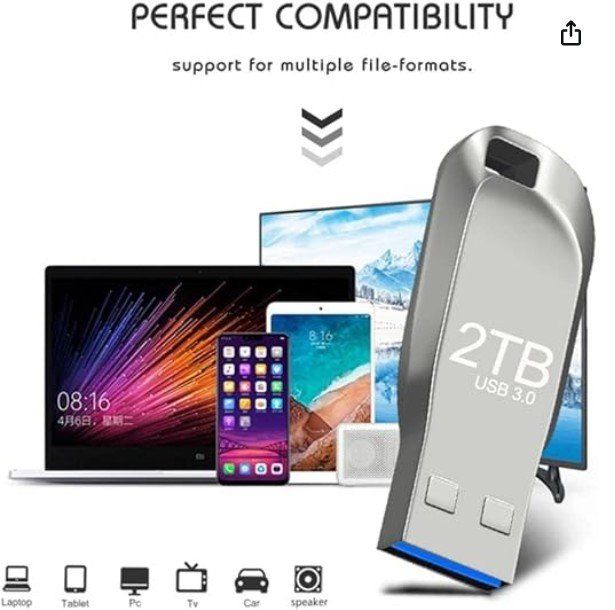 Chiavette USB: Xiaomi Flash USB 3.0 Stick 2TB silber/schwarz neu – Nuovo e nell'imballaggio originale da Luzern venduto da rivendo.shop 3