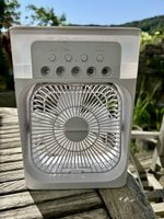 Tischventilator mit Zerstäuber USB
