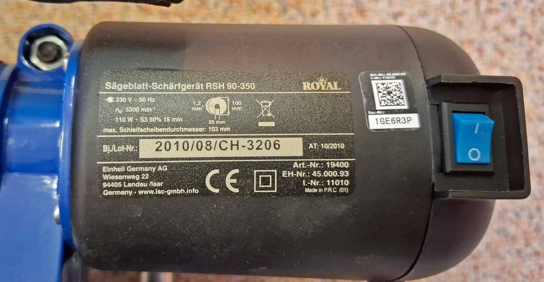 Aiguiseuses & polisseuses: Sägeblatt-Schärfgerät – D'occasion à Volketswil par Sowieso32 2