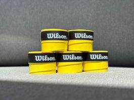 QUINTETT Wilson Overgrip Comfort / Gelb / Tennis