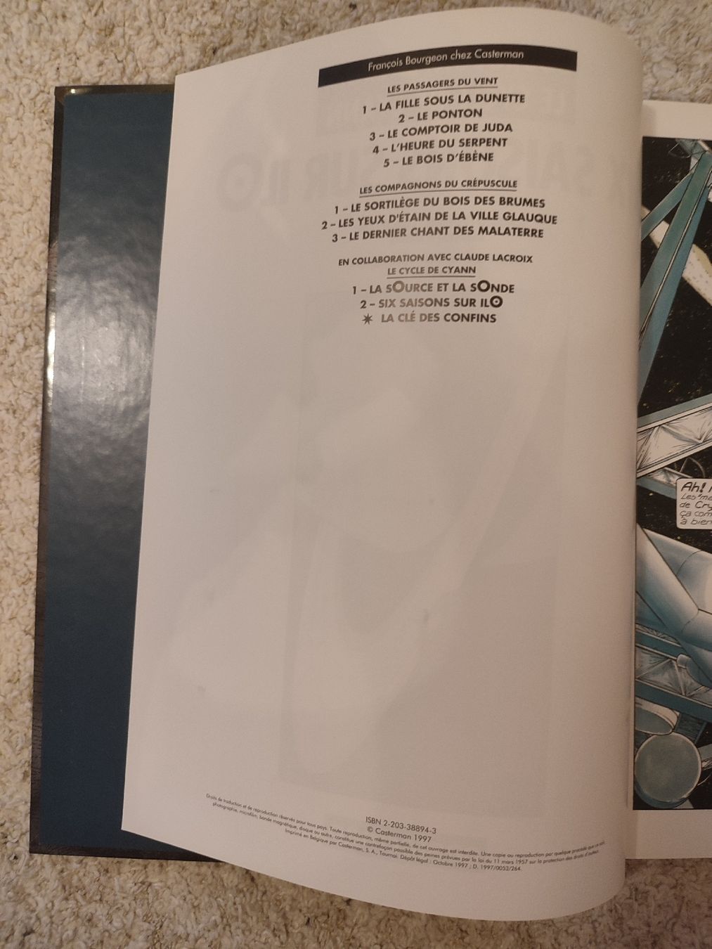 Fumetti: Le cycle de cyann - Six saisons sur ilo - EO - TBE – Usato da Bougy-Villars venduto da Vogue 1