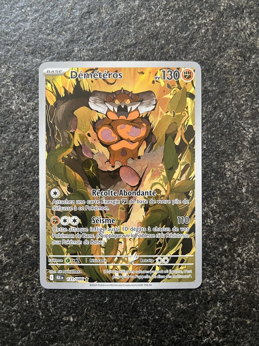 Pokémon Carte collezionabili: Pokémon - Démétéros 131/086 – Nuovo (secondo la descrizione) da Lausanne venduto da NathanJeckelmann
