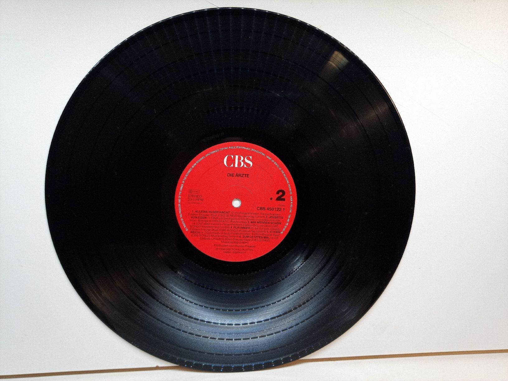 Vinyles: Die Ärzte LP 1986 – D'occasion à basel par markusb07 7