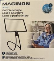 Maginon Ganzseitenlupe WPM-1 1.8-fach NEU