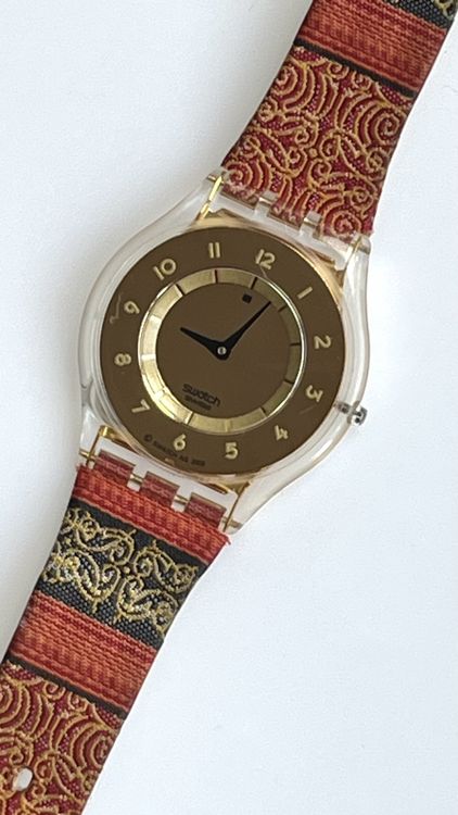 Swatch Orologi: Swatch Skin Uhr, Damenuhr – Usato da Grenchen venduto da chththl