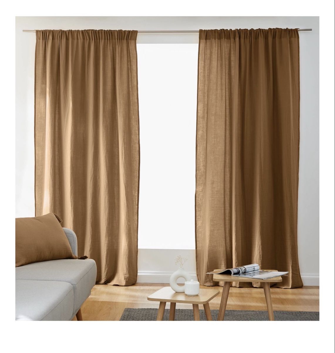 Vorhänge: Camel curtains 4 pieces – Gebraucht aus Zürich von ralm