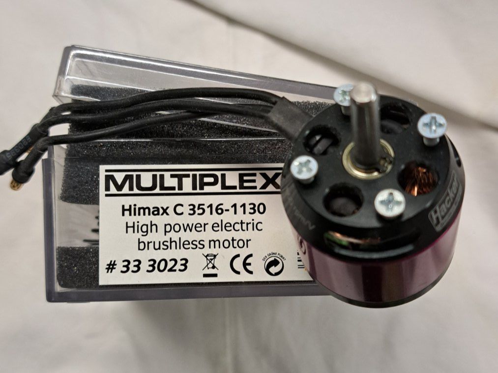 Hacker Motori: HC3516-1130 Himax Hacker Brushless Motor Multiplex – Usato da Gwatt (Thun) venduto da Quickfresh 1