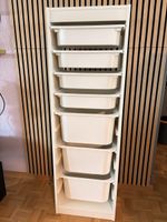 IKEA TROFAST Regal weiss inkl. 7 weissen Boxen