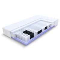 Matratze 80x200 KEPLER - 7 Zonen Jersey Bezug - H2/H3 - 20cm