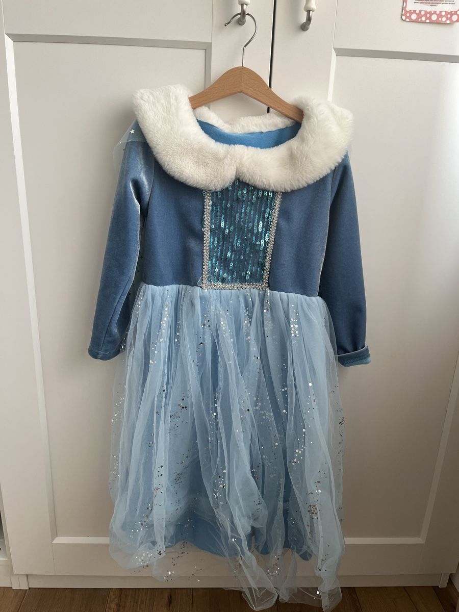 Costumi: Elsa-Winter-Kleid, Grösse 130 – Nuovo (secondo la descrizione) da Dübendorf venduto da TOezdemir