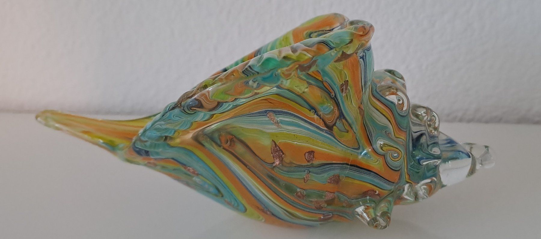 Murano Statuette: Wunderschöne Muschel aus Muranoglas – Usato da Wallisellen venduto da prada008 3
