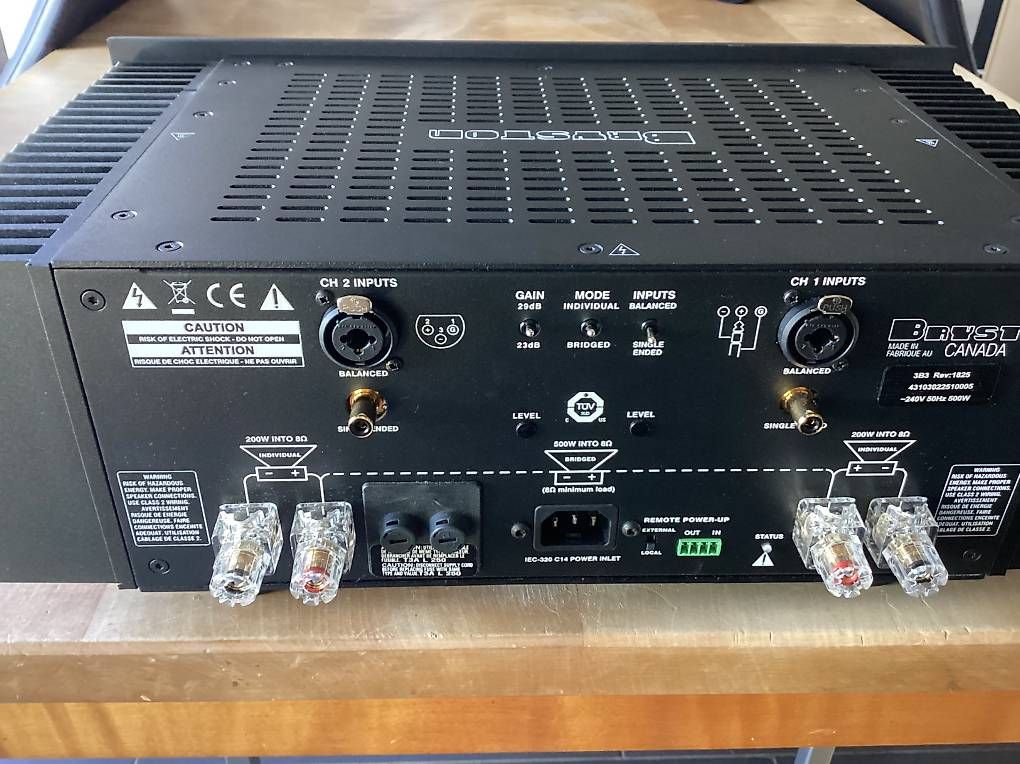 Bryston Amplificateurs: Bryston 3b Cubed neuwertig – D'occasion à Wigoltingen par Hendrix01 1