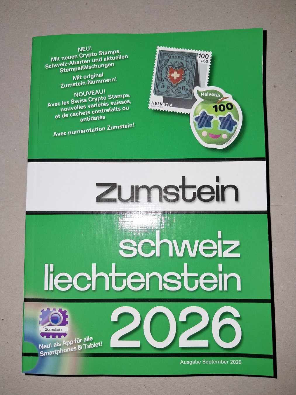 Alle Briefmarken: Zumstein Briefmarkenkatalog 2026 – Neu (gemäss Beschreibung) aus Aefligen von SSHRef