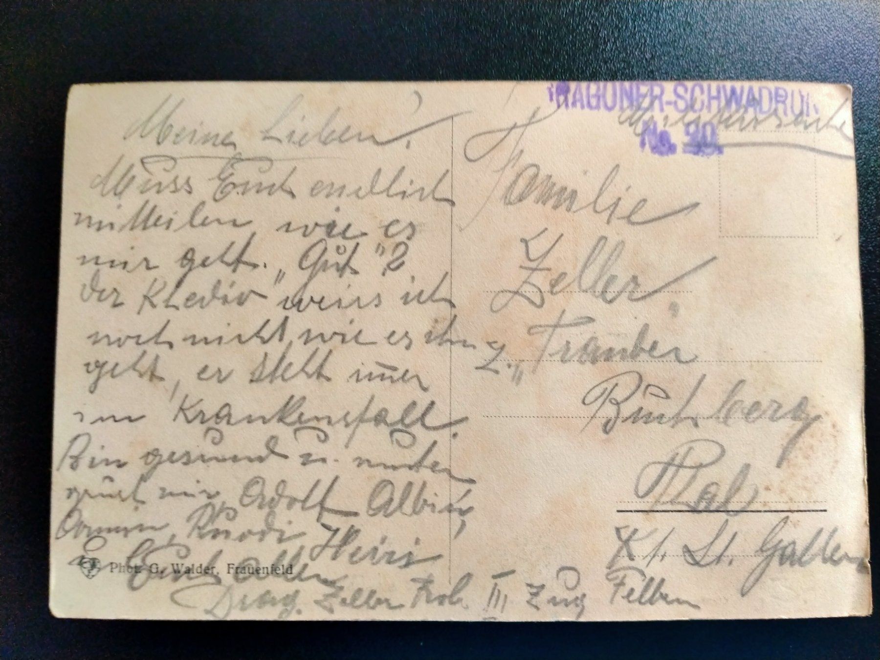 Cartoline postali: Felben AK Thurgau – Usato da Küssnacht am Rigi venduto da cartolina-1 4
