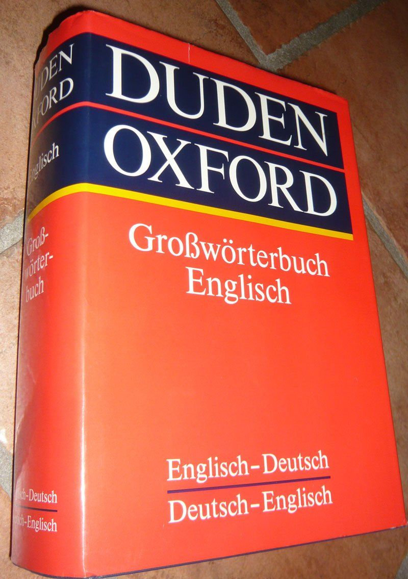 Bücher: Wörterchu Deutsch-Englisch – Gebraucht aus Ruggell von Dolce9 1