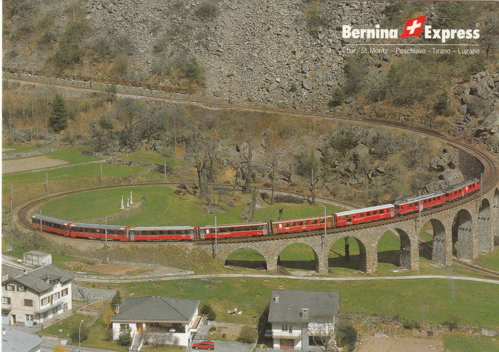 Cartes postales: Bernina Bahn – D'occasion à Lumbrein par made02