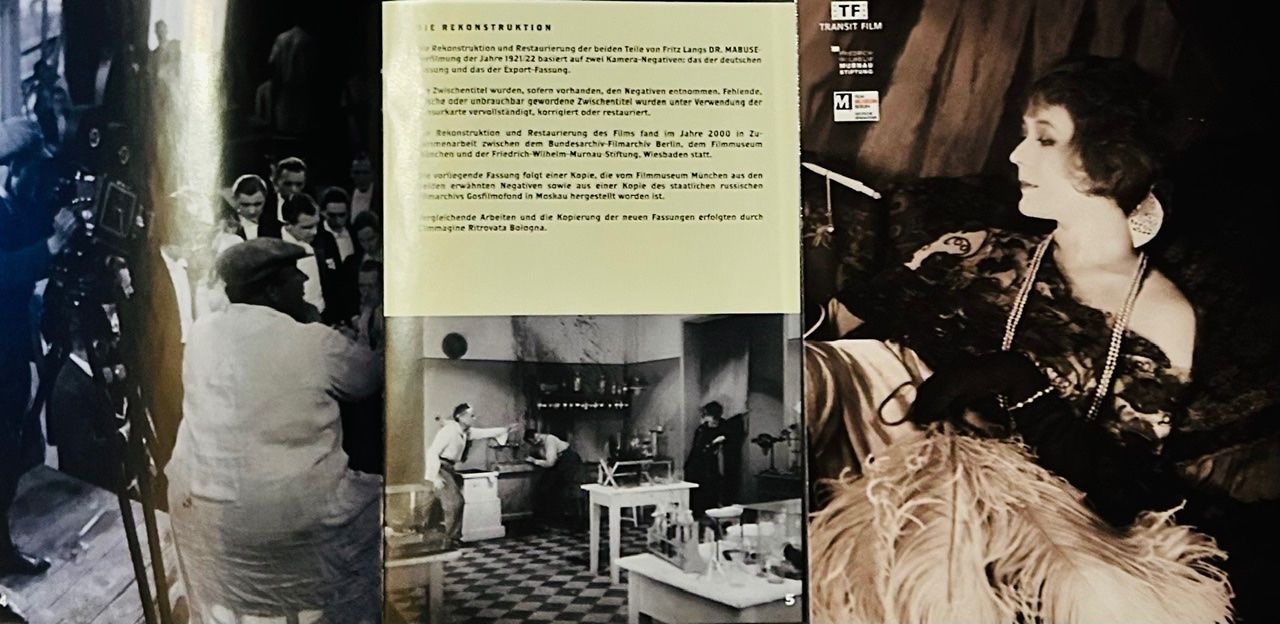 Tutti i DVDs: FRITZ LANG: Dr. Mabuse, der Spieler und "M" - Restauriert!! – Nuovo (secondo la descrizione) da Erlinsbach SO venduto da 400_n956 3